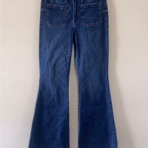 Celebrity Pink Blue Boot Cut Denim Jeans